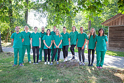 Das Team der Tiermedizin Hochmoor
